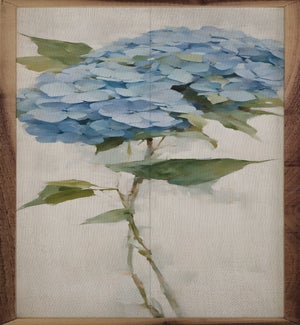 Blue Hydrangeas Stem